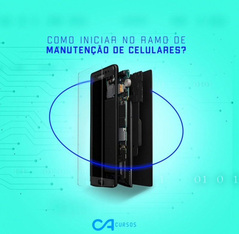 Onde Fazer Curso de Conserto de Smartphone Rio Verde - Curso Técnico de Conserto de Celular