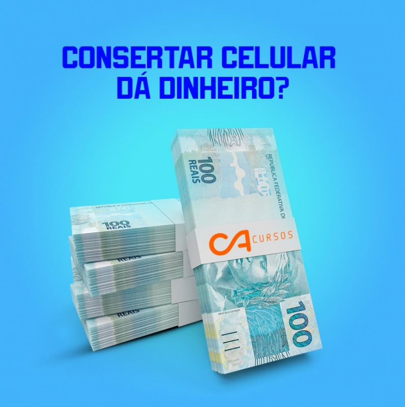 Valor de Curso de Conserto de Smartphone Pirenópolis - Curso de Conserto de Celular Brasília